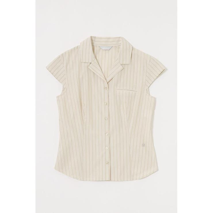 柄BEG5 | MICRO SLEEVE SHIRT ブラウス | MOUSSY OUTLET