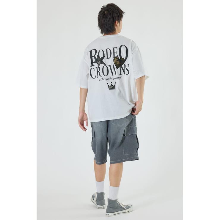 カモフラアップリケTシャツ | RODEO CROWNS WIDE BOWL | 詳細画像7 