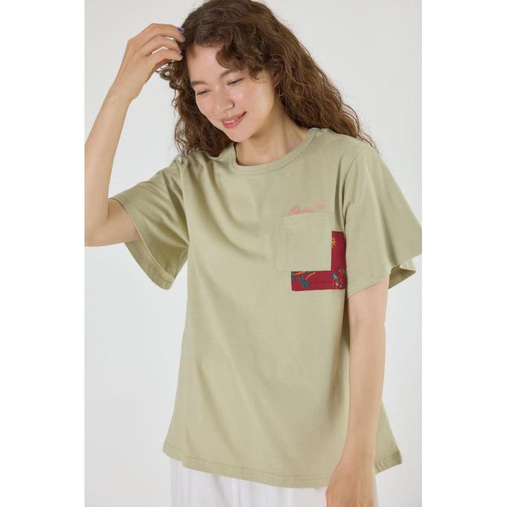 バックリボンアロハTシャツ | RODEO CROWNS WIDE BOWL | 詳細画像14 