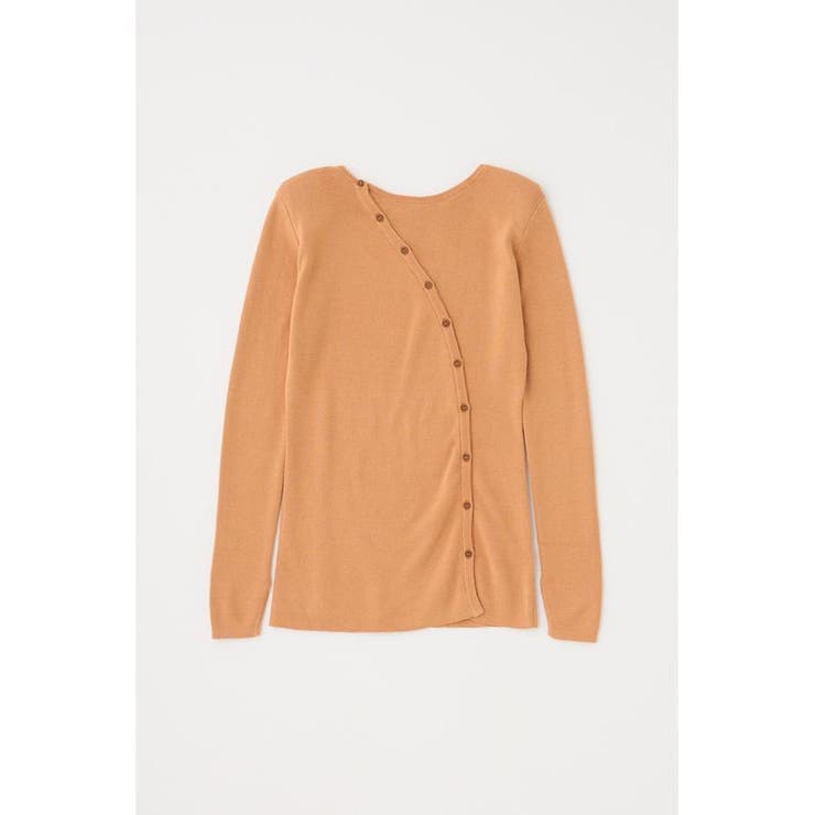 斜めボタンニットトップス  | MOUSSY OUTLET | 詳細画像9 