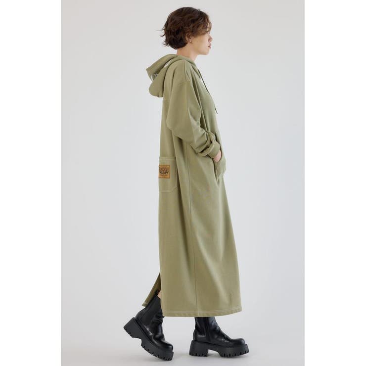 RCSカラーステッチパーカーワンピース | RODEO CROWNS WIDE BOWL | 詳細画像14 