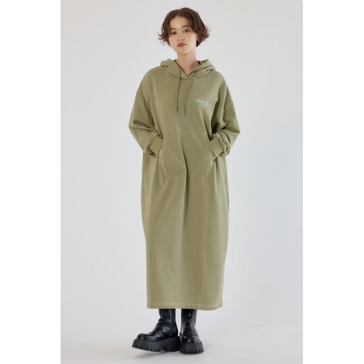 RCSカラーステッチパーカーワンピース | RODEO CROWNS WIDE BOWL | 詳細画像15 