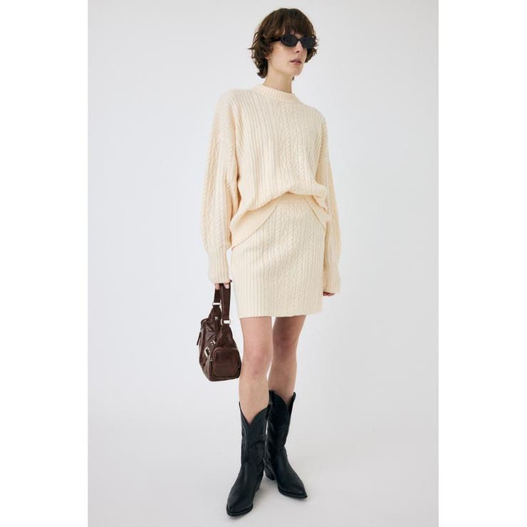 IVOY3 | RIB CABLE ミニスカート | MOUSSY OUTLET