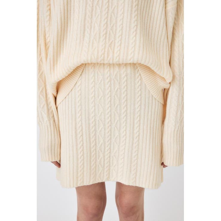 RIB CABLE ミニスカート | MOUSSY OUTLET | 詳細画像5 
