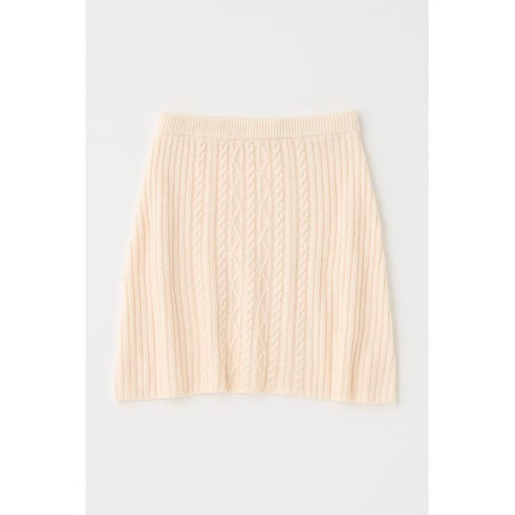 RIB CABLE ミニスカート | MOUSSY OUTLET | 詳細画像6 