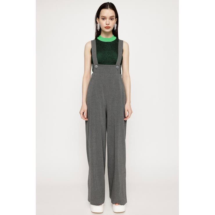 SIDE SLIT RELAX サロペット[品番：BJLW0025542]｜SLY OUTLET（スライ 