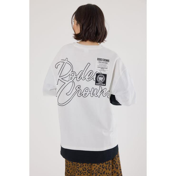 ルーズレイヤードライクスウェットトップス | RODEO CROWNS WIDE BOWL | 詳細画像2 