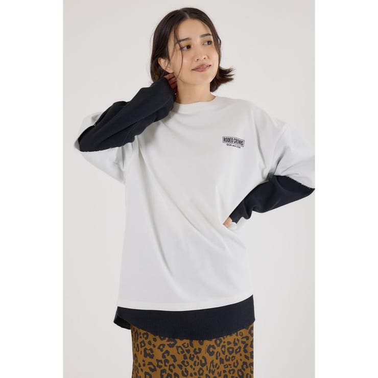 ルーズレイヤードライクスウェットトップス | RODEO CROWNS WIDE BOWL | 詳細画像4 