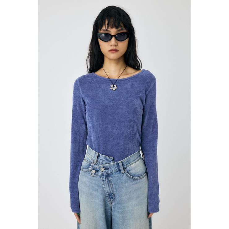 VELOUR TOUCH ロングスリーブトップス | MOUSSY OUTLET | 詳細画像18 