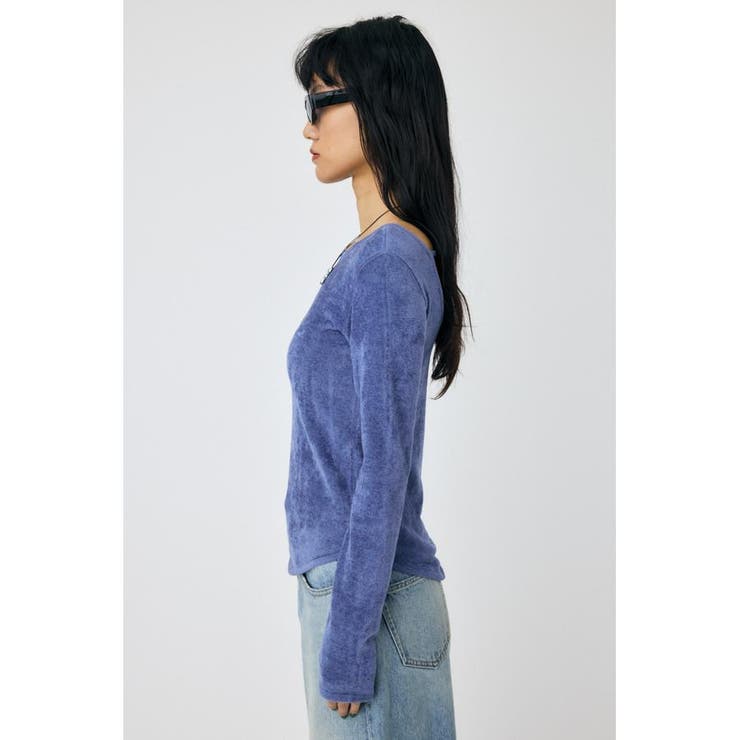 VELOUR TOUCH ロングスリーブトップス | MOUSSY OUTLET | 詳細画像19 