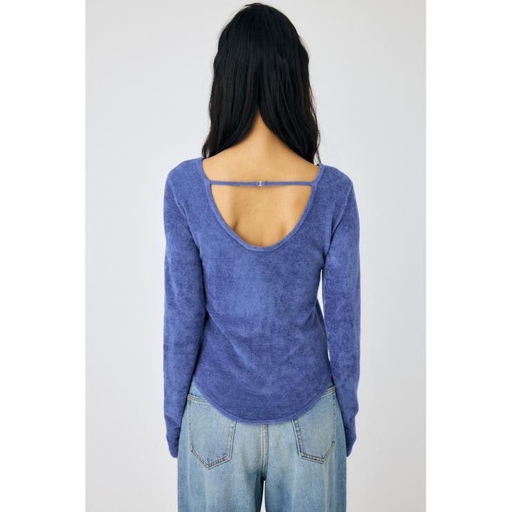 VELOUR TOUCH ロングスリーブトップス | MOUSSY OUTLET | 詳細画像20 