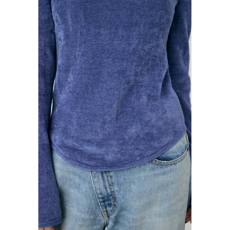 VELOUR TOUCH ロングスリーブトップス | MOUSSY OUTLET | 詳細画像23 