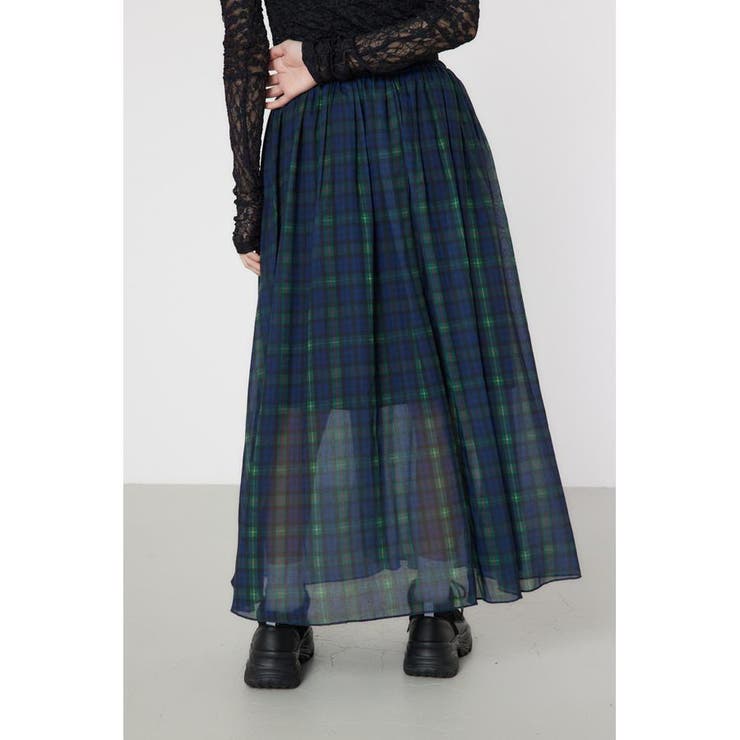 シアーチェックスカート | RODEO CROWNS WIDE BOWL | 詳細画像3 