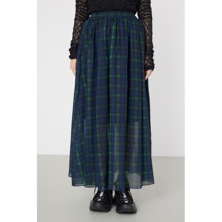 シアーチェックスカート | RODEO CROWNS WIDE BOWL | 詳細画像6 