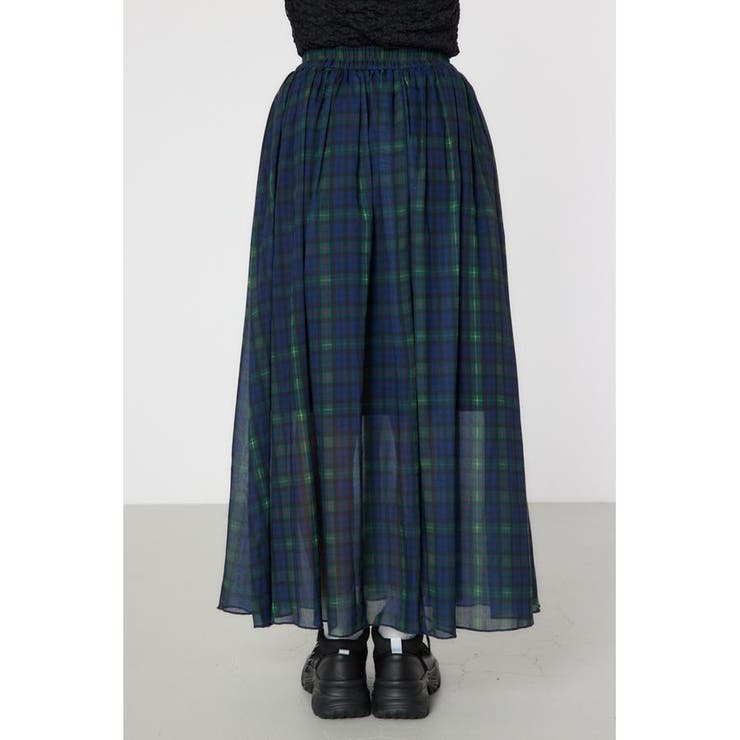 シアーチェックスカート | RODEO CROWNS WIDE BOWL | 詳細画像8 