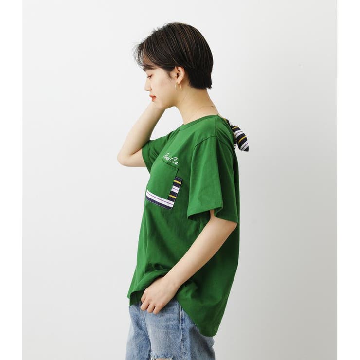 バックリボンTシャツ[品番：BJLW0022865]｜RODEO CROWNS WIDE