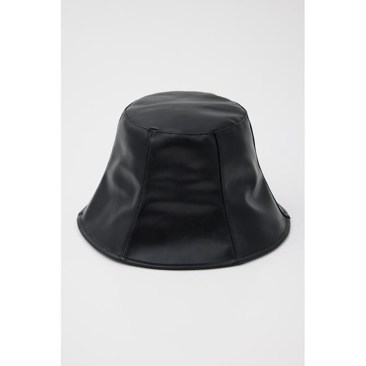 BLK | フェイクレザーチューリップハット | RODEO CROWNS WIDE BOWL