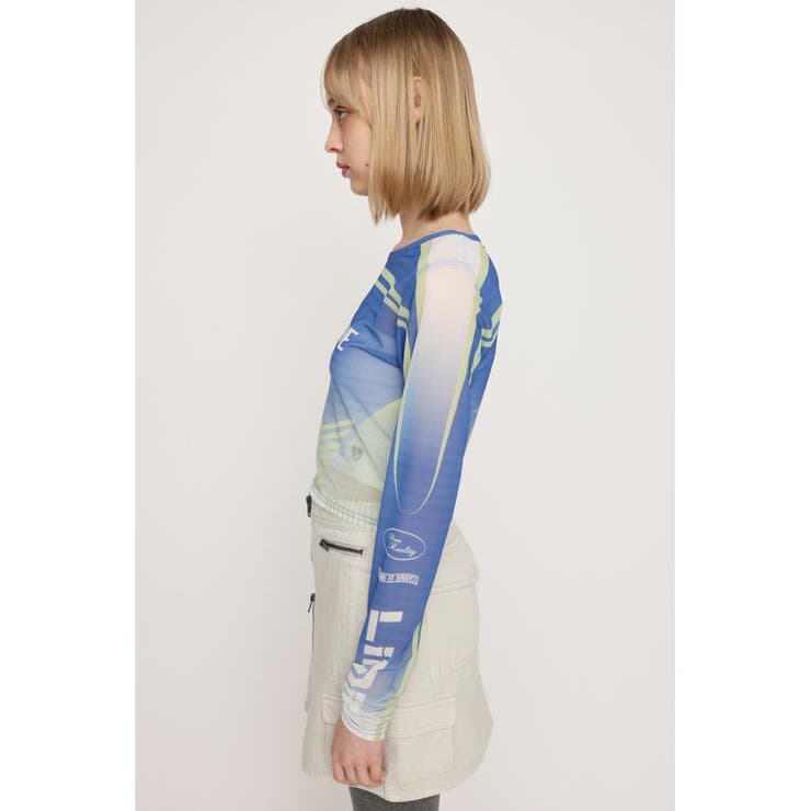 GRAPHICAL SHEER トップス | SLY OUTLET | 詳細画像9 