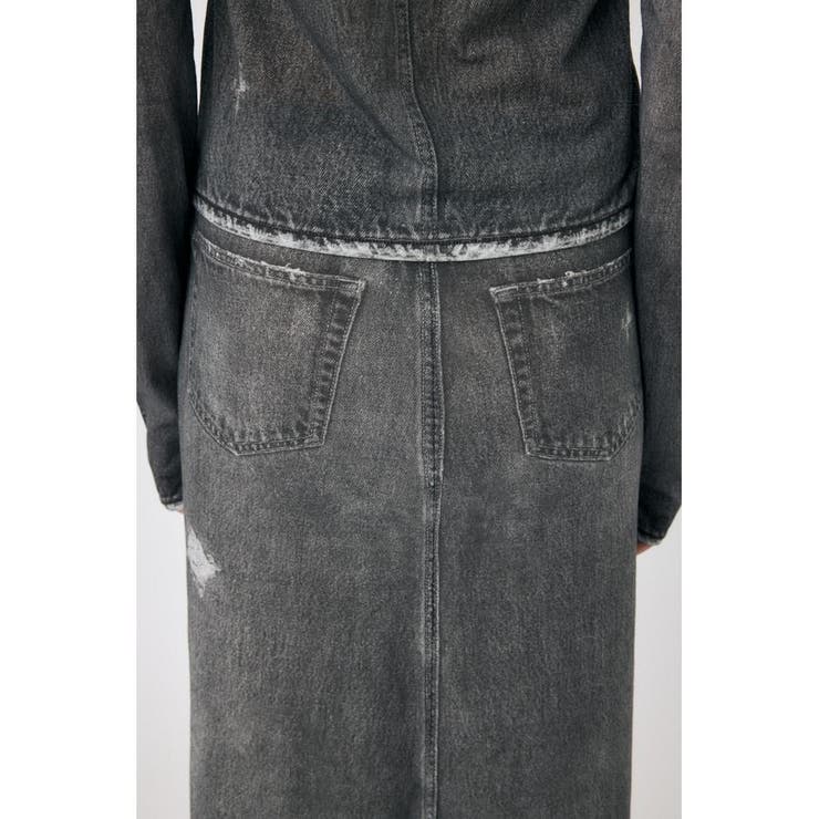 DENIM PRINT TRANSPARENT スカート | MOUSSY OUTLET | 詳細画像9 