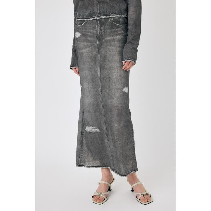 DENIM PRINT TRANSPARENT スカート | MOUSSY OUTLET | 詳細画像4 