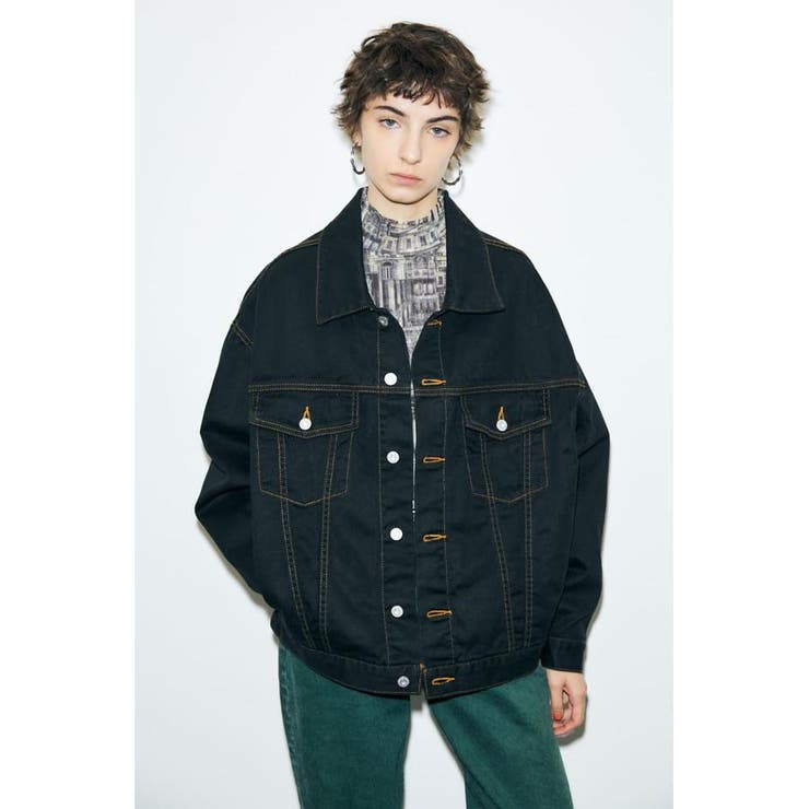 COATED DENIM ジャケット[品番：BJLW0021975]｜MOUSSY OUTLET 