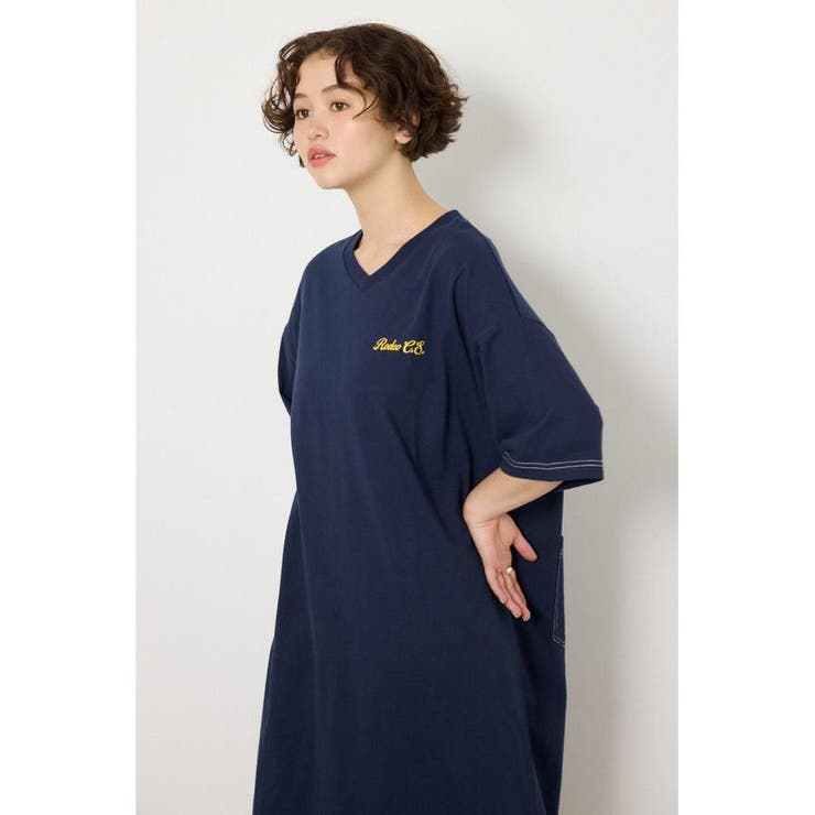 ハーフスリーブステッチワンピース | RODEO CROWNS WIDE BOWL | 詳細画像22 