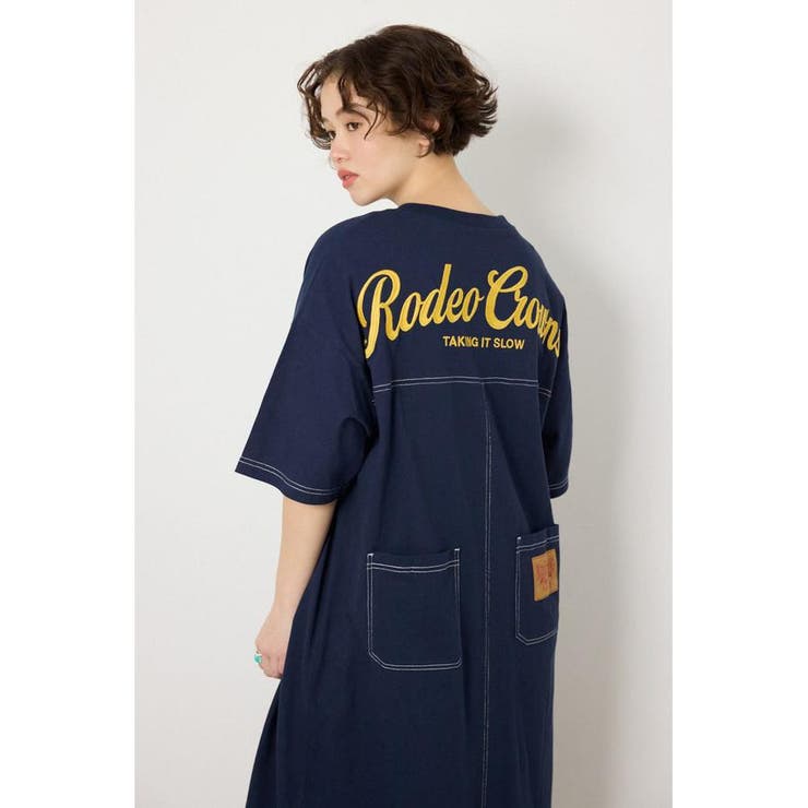 ハーフスリーブステッチワンピース | RODEO CROWNS WIDE BOWL | 詳細画像23 