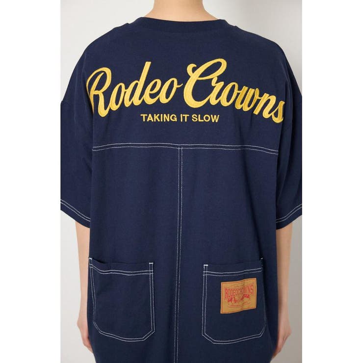 ハーフスリーブステッチワンピース | RODEO CROWNS WIDE BOWL | 詳細画像30 