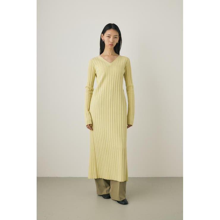 2WAYニットワンピース リサイクルポリエステル使用 | MOUSSY OUTLET | 詳細画像7 