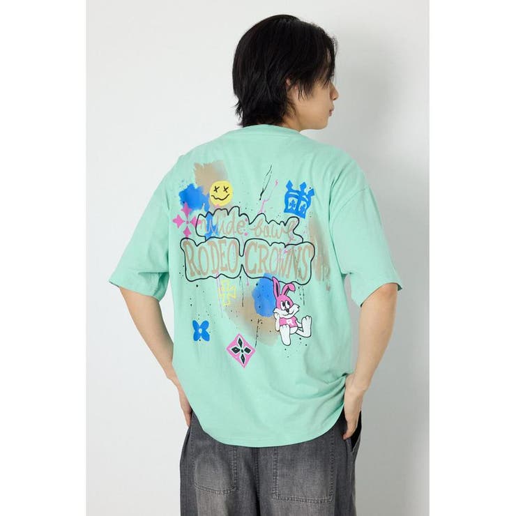 Spray Graffiti TEE | RODEO CROWNS WIDE BOWL | 詳細画像30 