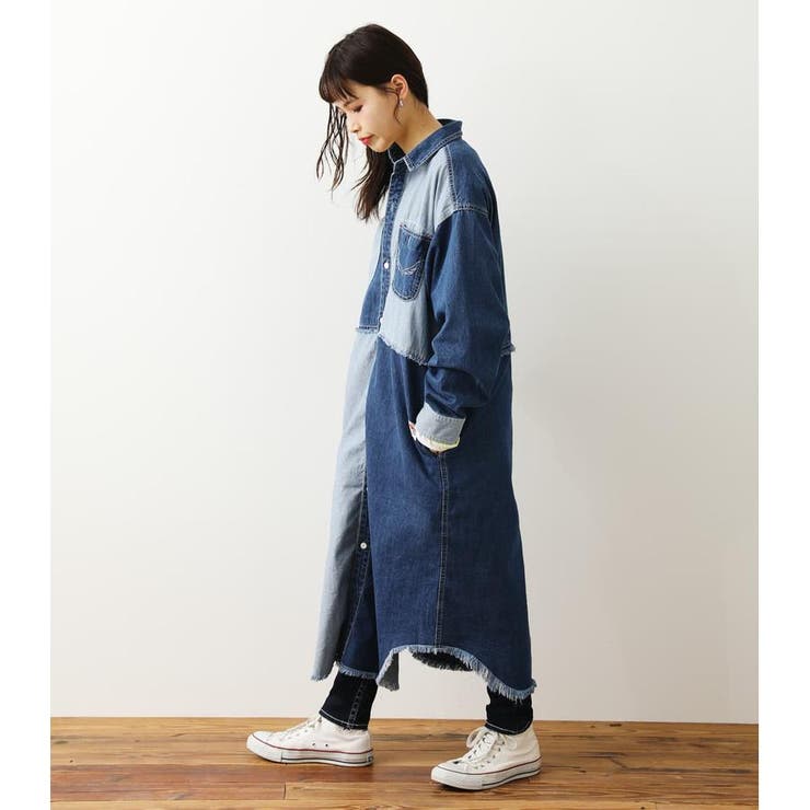 2WAYデニムシャツワンピース[品番：BJLW0018250]｜RODEO CROWNS WIDE 