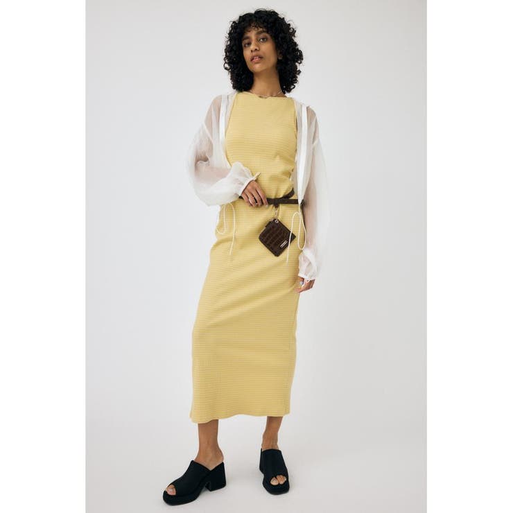 CUP IN BORDER ドレス | MOUSSY OUTLET | 詳細画像1 