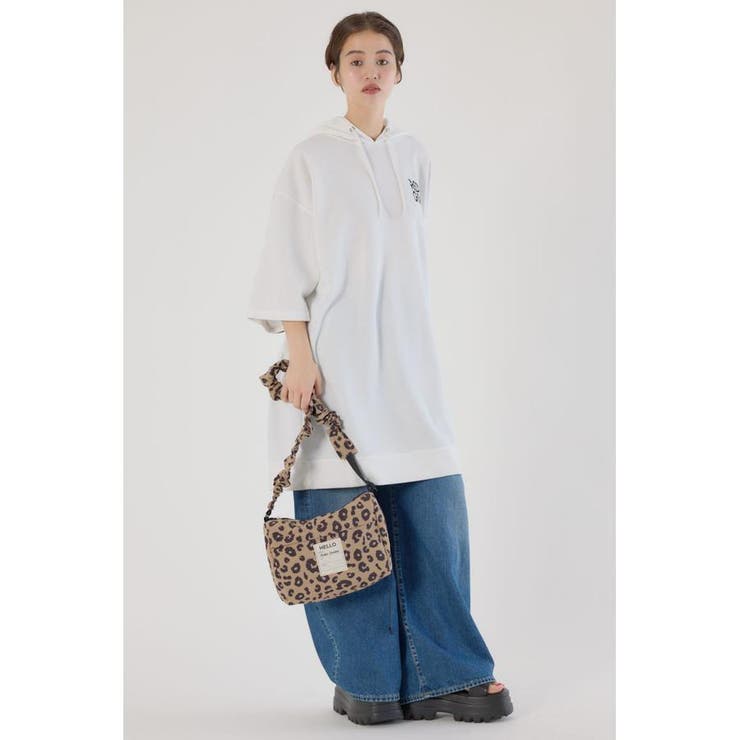 Right shoulder LOGOパーカーワンピース | RODEO CROWNS WIDE BOWL | 詳細画像6 