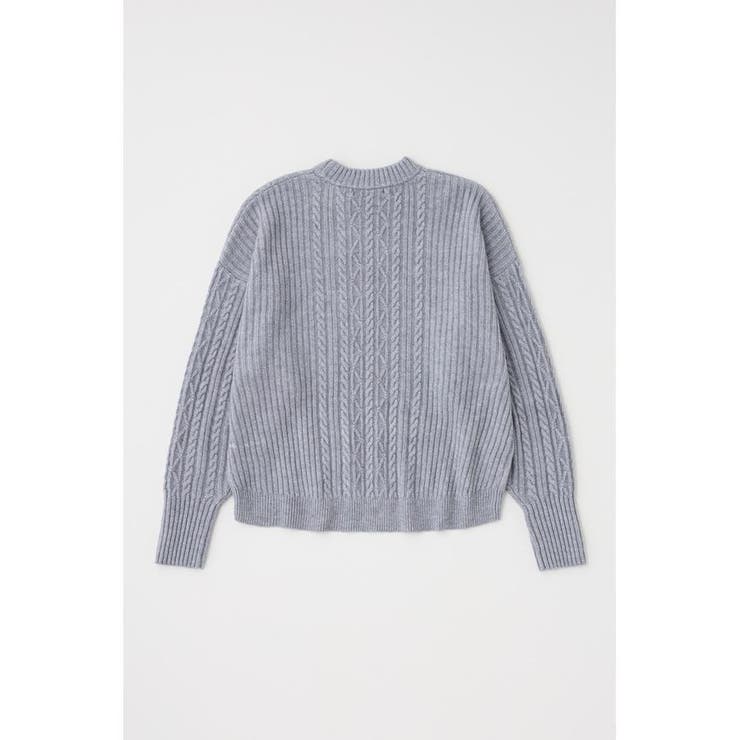 RIB CABLE ニットトップス | MOUSSY OUTLET | 詳細画像27 