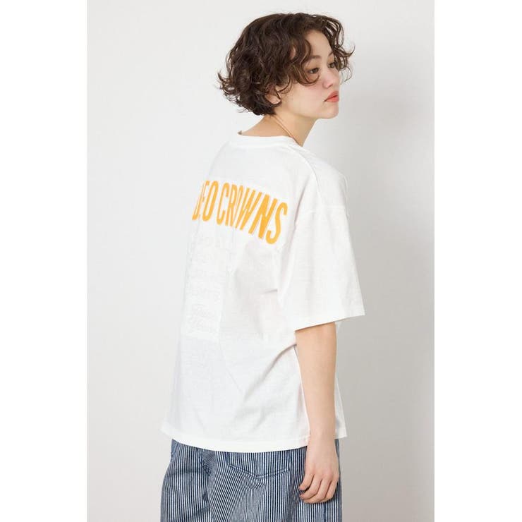 エンボスロゴVネックTシャツ | RODEO CROWNS WIDE BOWL | 詳細画像2 