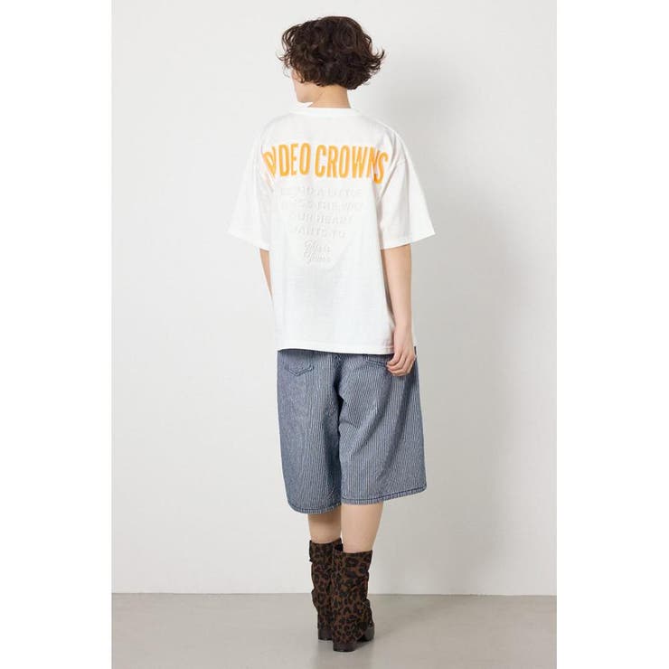エンボスロゴVネックTシャツ | RODEO CROWNS WIDE BOWL | 詳細画像7 