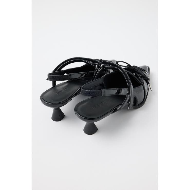 LACE UP SLING BACK ミュール | MOUSSY OUTLET | 詳細画像4 