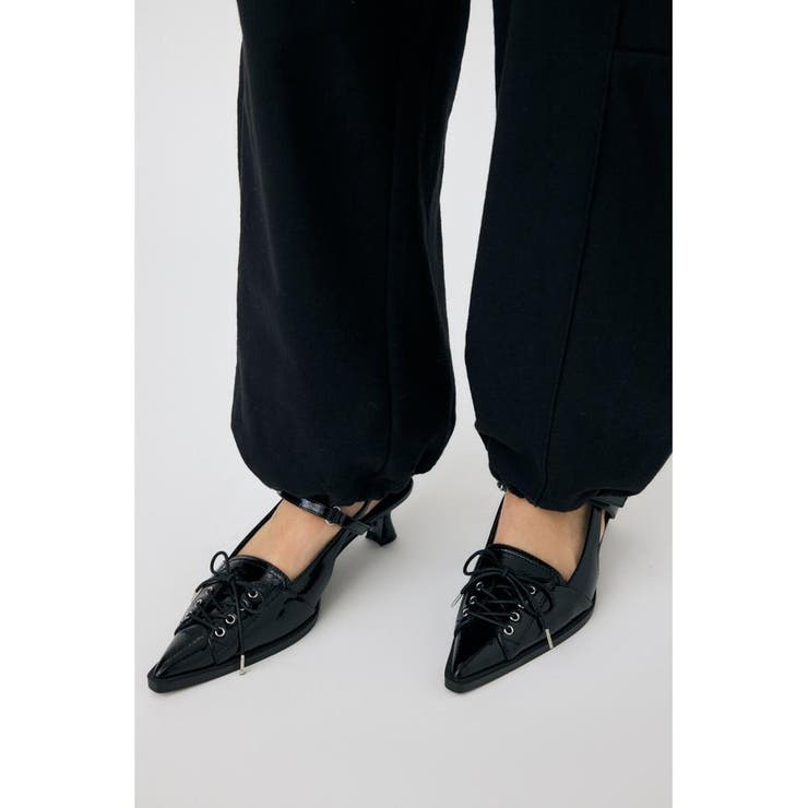 LACE UP SLING BACK ミュール | MOUSSY OUTLET | 詳細画像8 