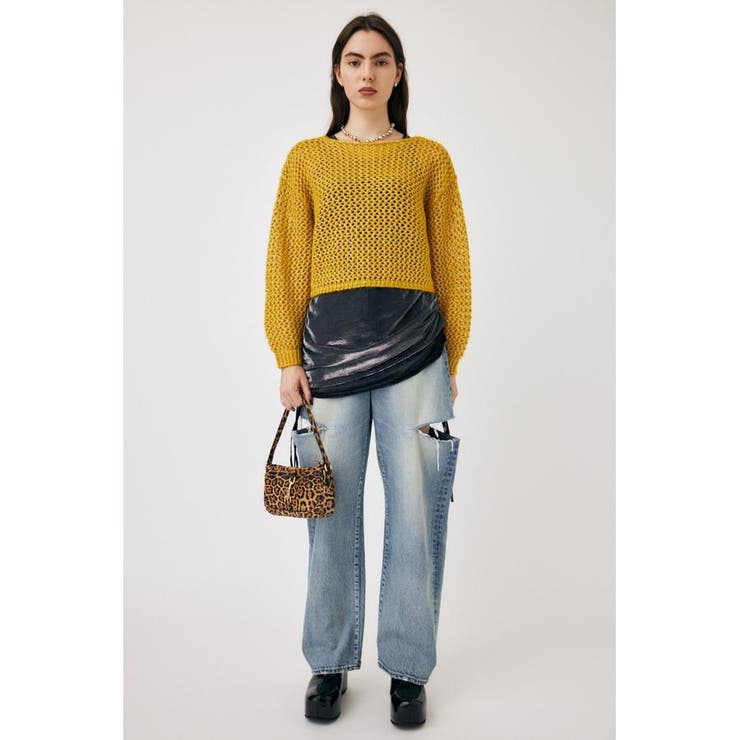 LUREX MESH ニット | MOUSSY OUTLET | 詳細画像1 
