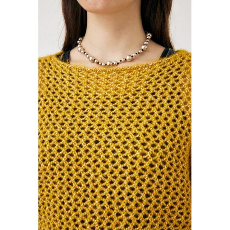 LUREX MESH ニット | MOUSSY OUTLET | 詳細画像4 