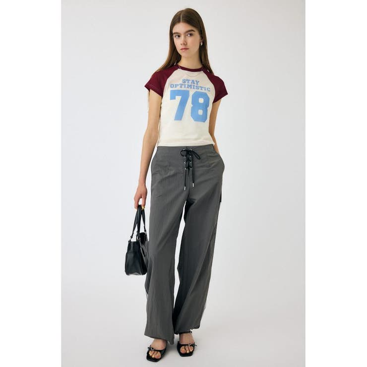 SHEER PANEL LACE UP パンツ | MOUSSY OUTLET | 詳細画像9 