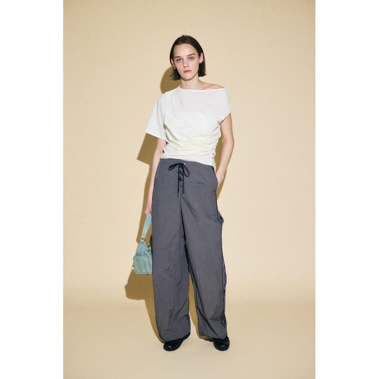 SHEER PANEL LACE UP パンツ | MOUSSY OUTLET | 詳細画像16 