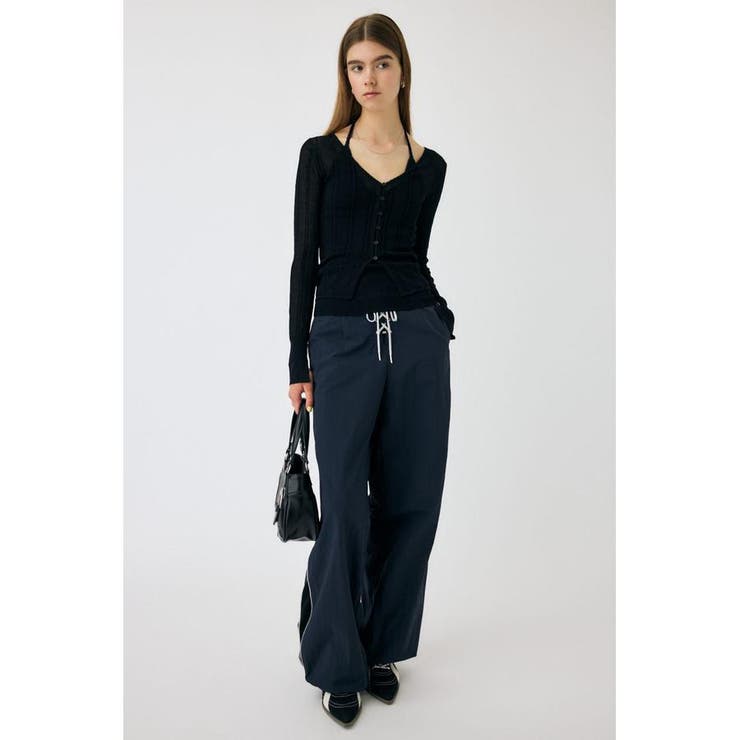 SHEER PANEL LACE UP パンツ | MOUSSY OUTLET | 詳細画像17 