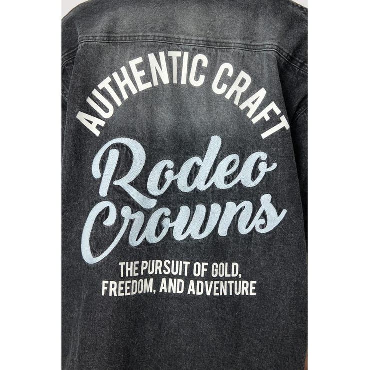 バックロゴフードデニムシャツ | RODEO CROWNS WIDE BOWL | 詳細画像20 