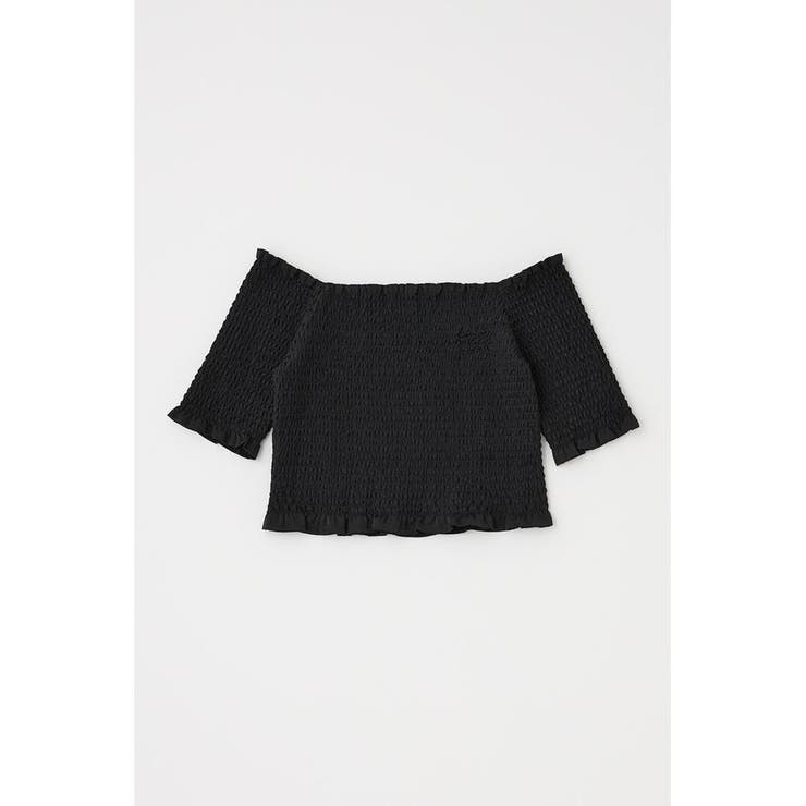BLK | WAVY オフショルダートップス | MOUSSY OUTLET