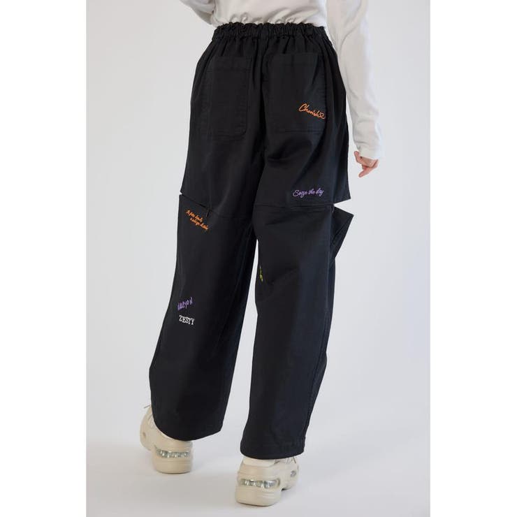 embroideryサイドジップパンツ | RODEO CROWNS WIDE BOWL | 詳細画像10 