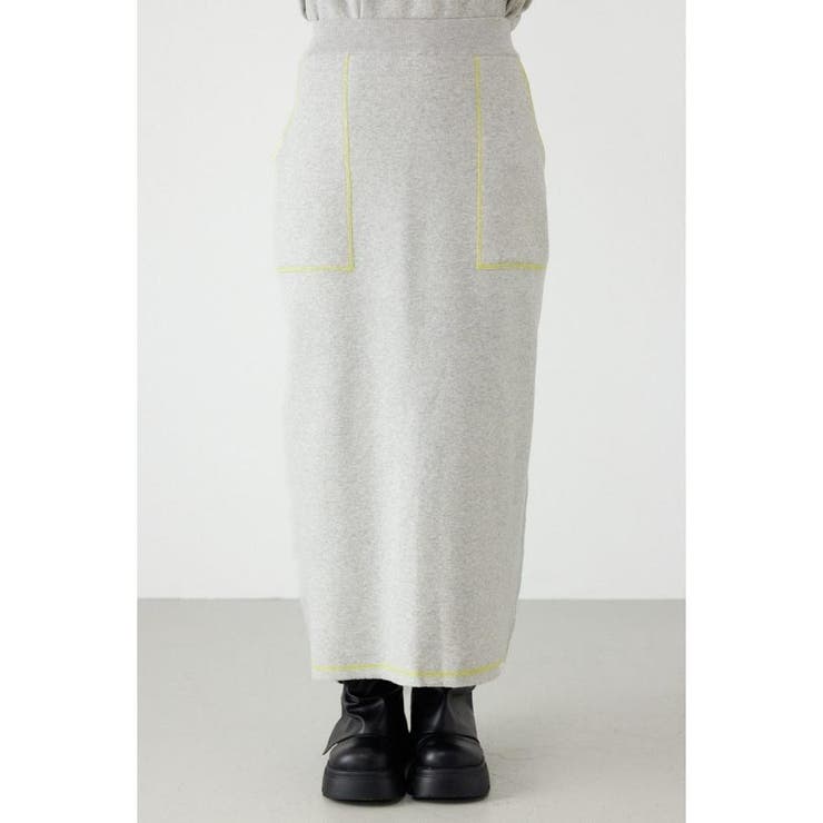 スウェットライクサイドステッチニットスカート | RODEO CROWNS WIDE BOWL | 詳細画像22 