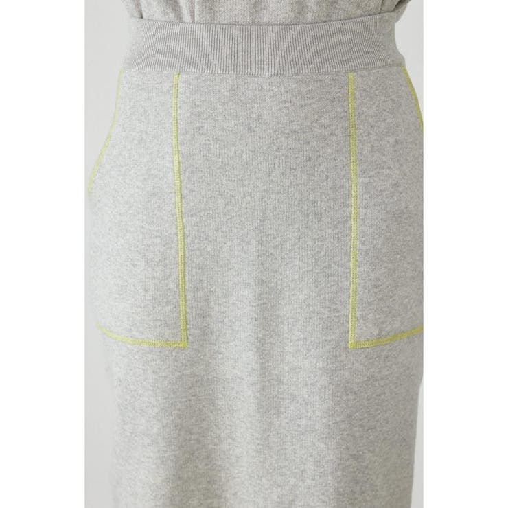 スウェットライクサイドステッチニットスカート | RODEO CROWNS WIDE BOWL | 詳細画像25 