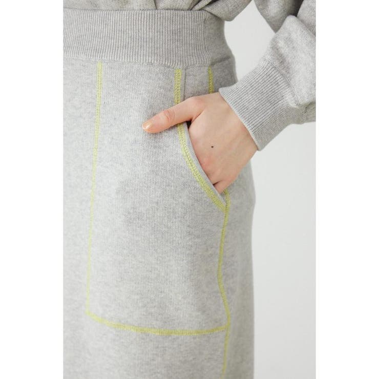 スウェットライクサイドステッチニットスカート | RODEO CROWNS WIDE BOWL | 詳細画像26 