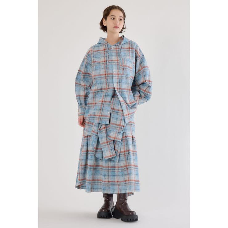 ヴィンテージチェックシャツスカート | RODEO CROWNS WIDE BOWL | 詳細画像16 